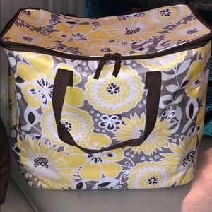 Yellow floral - Thirty-One Hostess exclusive tote